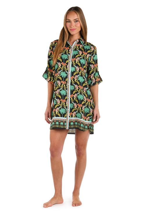 Sunshine 79 Palm Mirage Resort Button Down Shirt